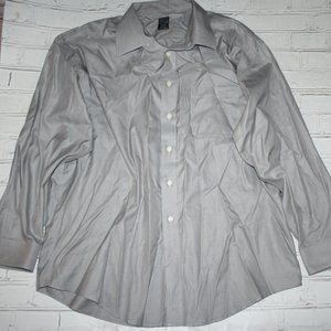 Men's Button down Gray shirt by Joesph & Feiss 18 34/35